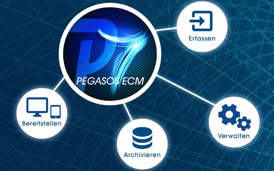 PEGASOS ECM-Funktionen; Foto: Marabu EDV-Beratung und -Service GmbH